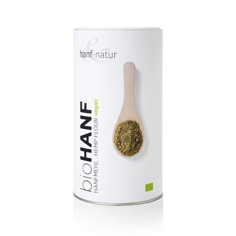 Bio Hanfmehl in 1-kg-Dose