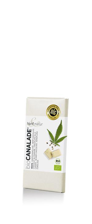 Canalade© white weiße Hanfschokolade 100g