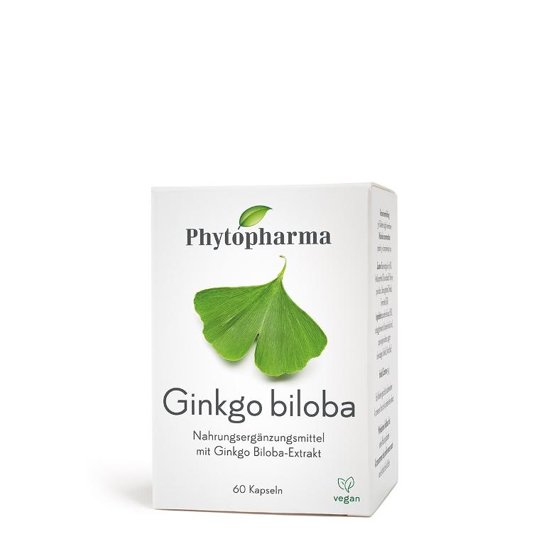 Ginkgo biloba Kapseln, 60 Kapseln
